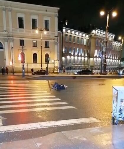    ДТП на Лиговском проспекте (цитата группы «ВК» ДТП и ЧП | Санкт-Петербург | Питер Онлайн | СПб) vk.com/spb_today