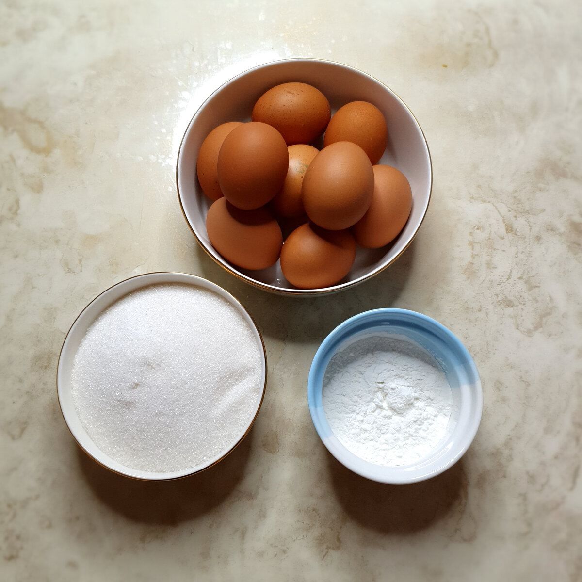 Ингредиенты для меренги.