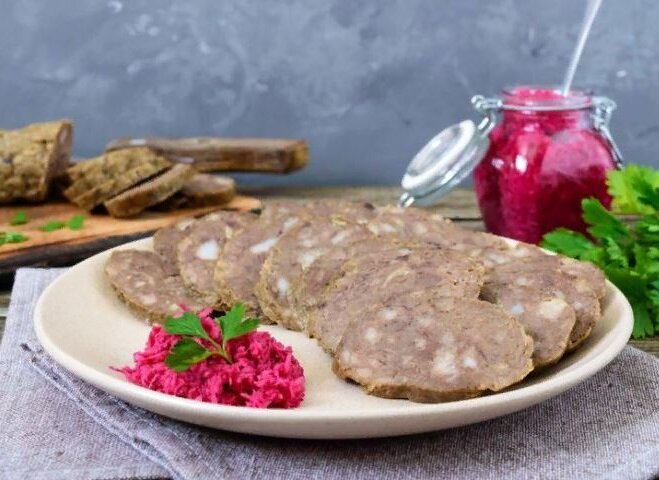 Колбаса из печени в домашних условиях