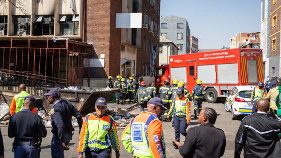    Пожар в Йоханнесбурге: 73 человека погибли в заброшенном здании Сергей Бунеев