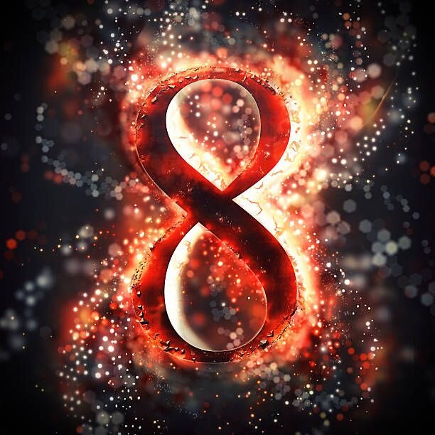 Цифра 8 в нумерологии означает бесконечность и обновление. 8-ка связана с Родом, это число несет в себе могущественный потенциал и божественную силу, еще это объединение женского и мужского начал.
