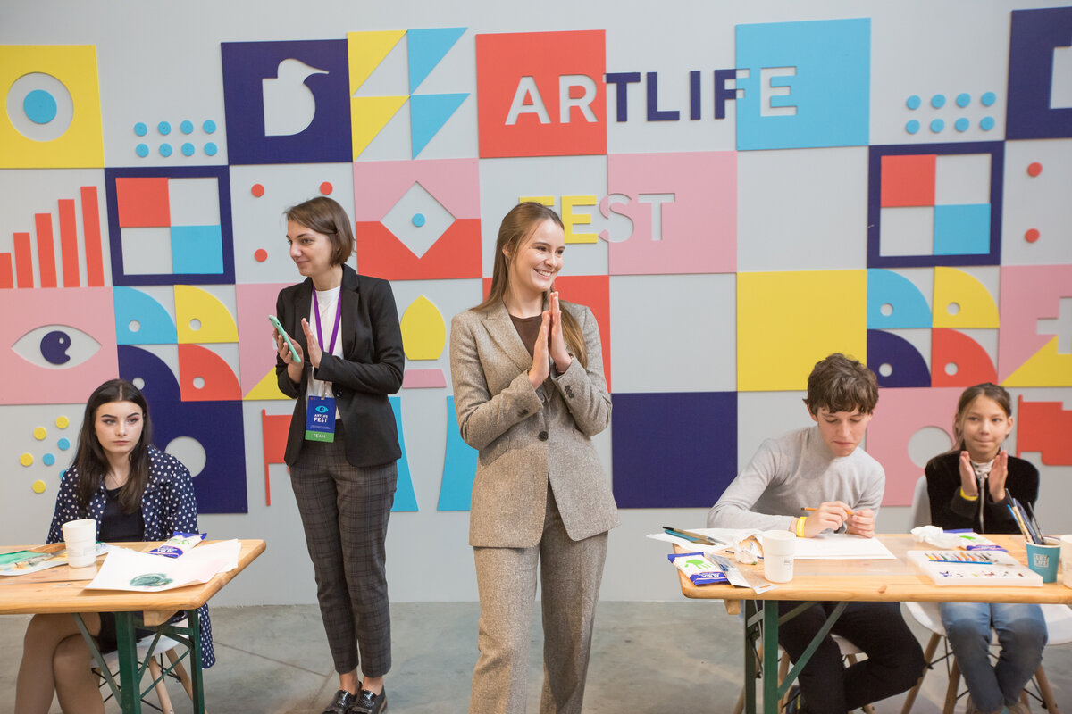 Благотворительный мастер-класс на ARTLIFE FEST 2019.