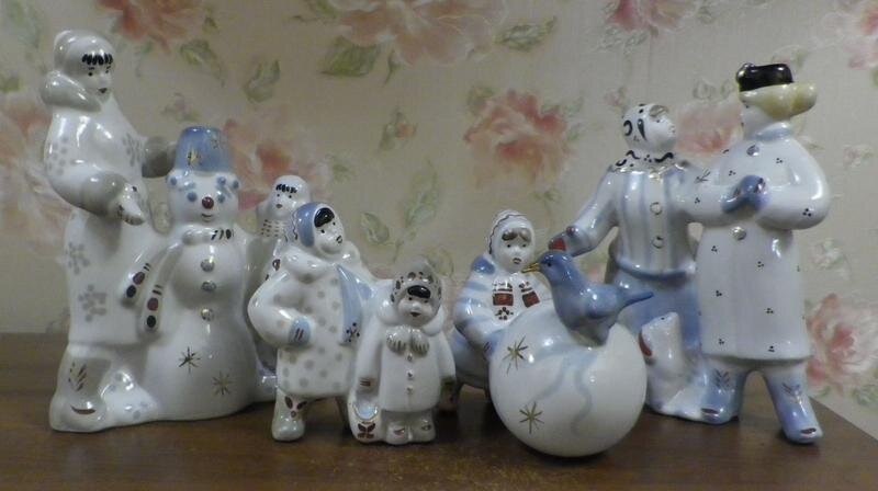 Серия "Зимний дворик"