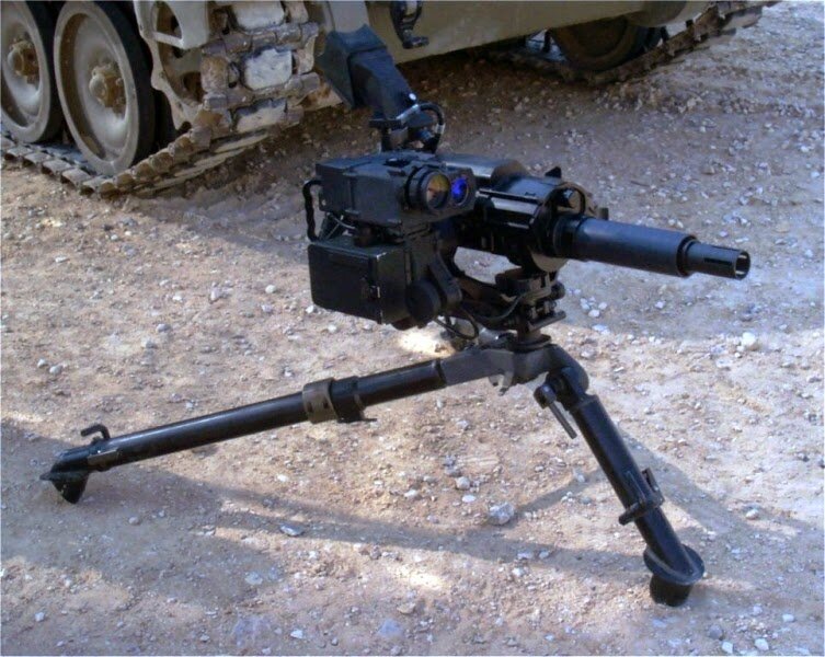 Автоматический гранатомет Mk 47 Striker является преемником давно работающей серии оружия Mk 19.