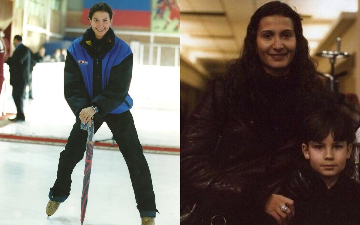 Этери Тутберидзе в молодости