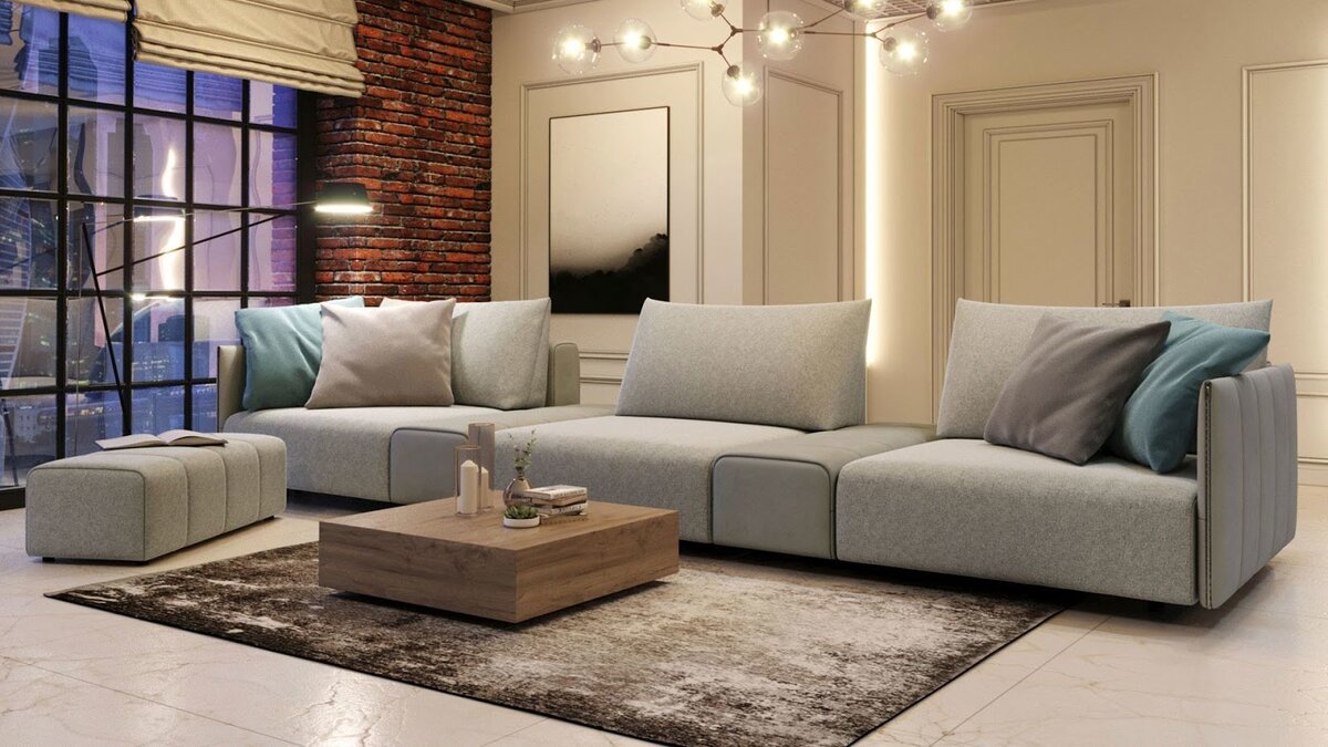 5 ситуаций, когда стоит выбрать модульный диван вместо обычного
