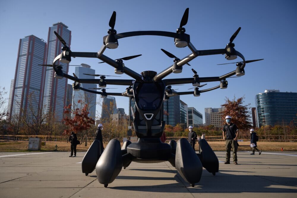 Воздушные такси могут стать привычным способом передвижения уже через несколько лет. Фото: Getty Images