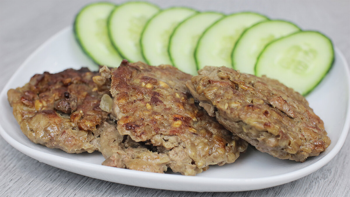 Печеночные котлеты