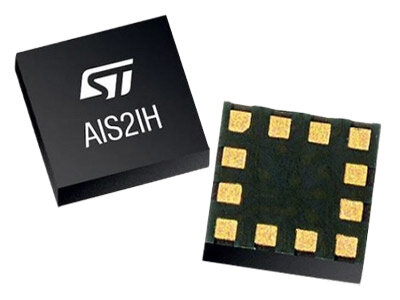 Рис. 1. Трехосевой акселерометр AIS2IH