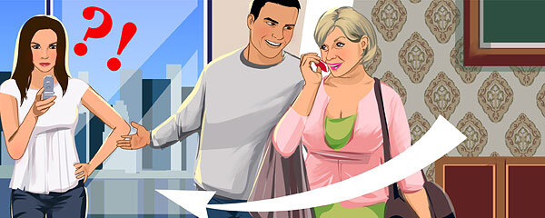 свекровь приехала в гости