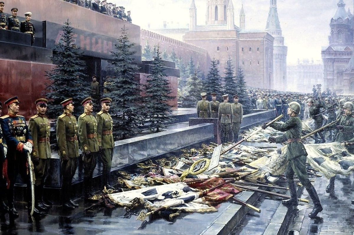 Парад Победы. 1945 год. 