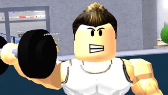 ПАПА С МИЛАНОЙ ИГРАЮТ!!! Нас Проглотил ГИГАНТСКИЙ человек ROBLOX Приключения мульт героя в спорт зале FFGTV