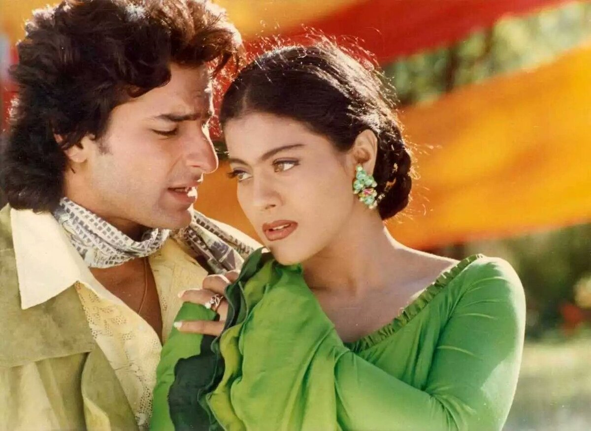 Саиф Али Кхан и Каджол (pl.pinterest.com)