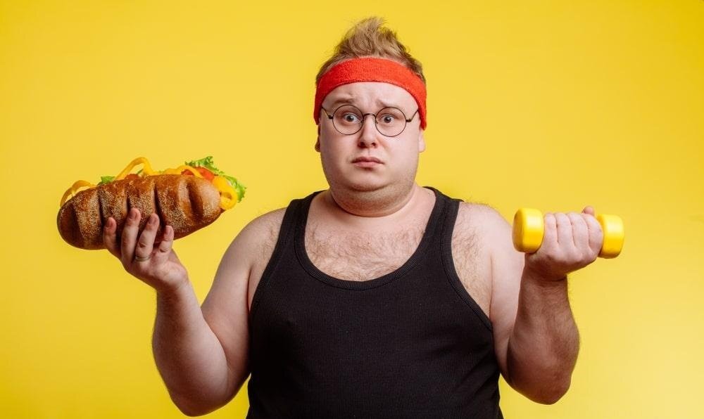 Каких бы габаритов ты не был, иди и тренируйся 