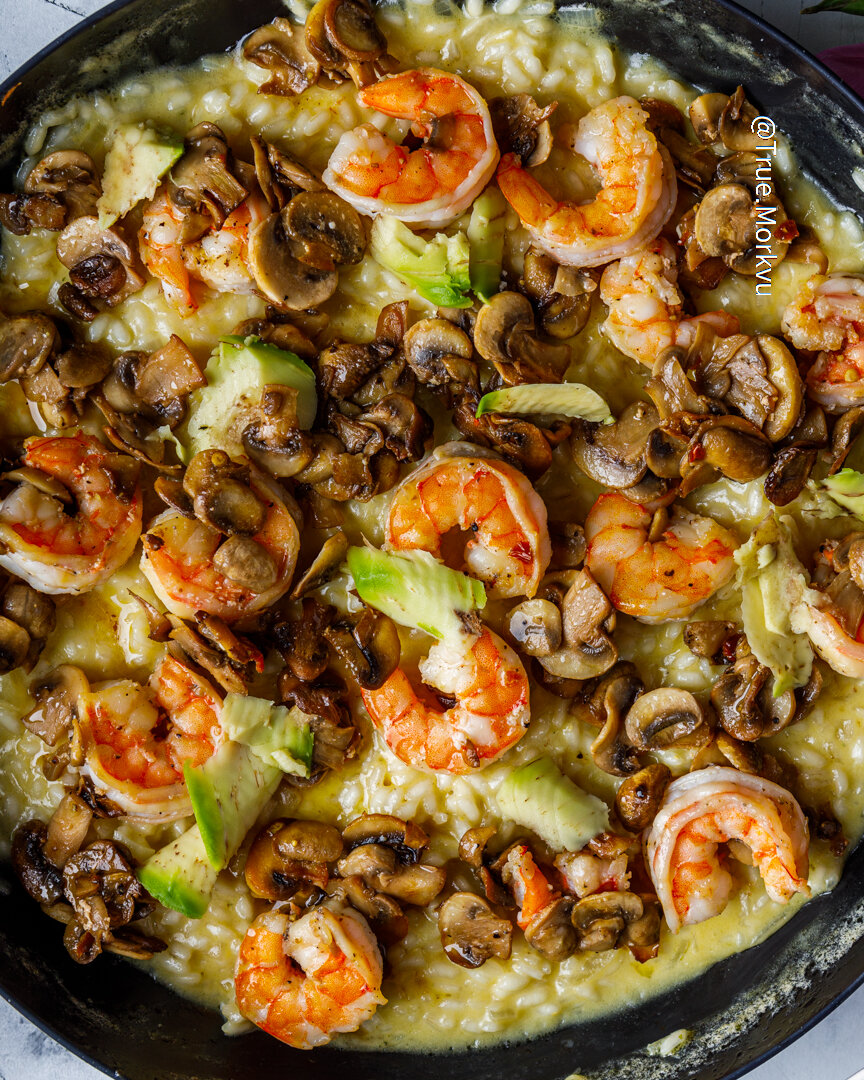 Итальянская рисовая каша — ризотто🍲