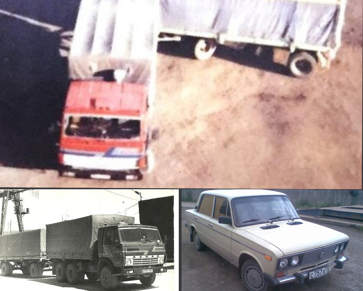 ТОт самый КамАЗ. Коллаж для примера.