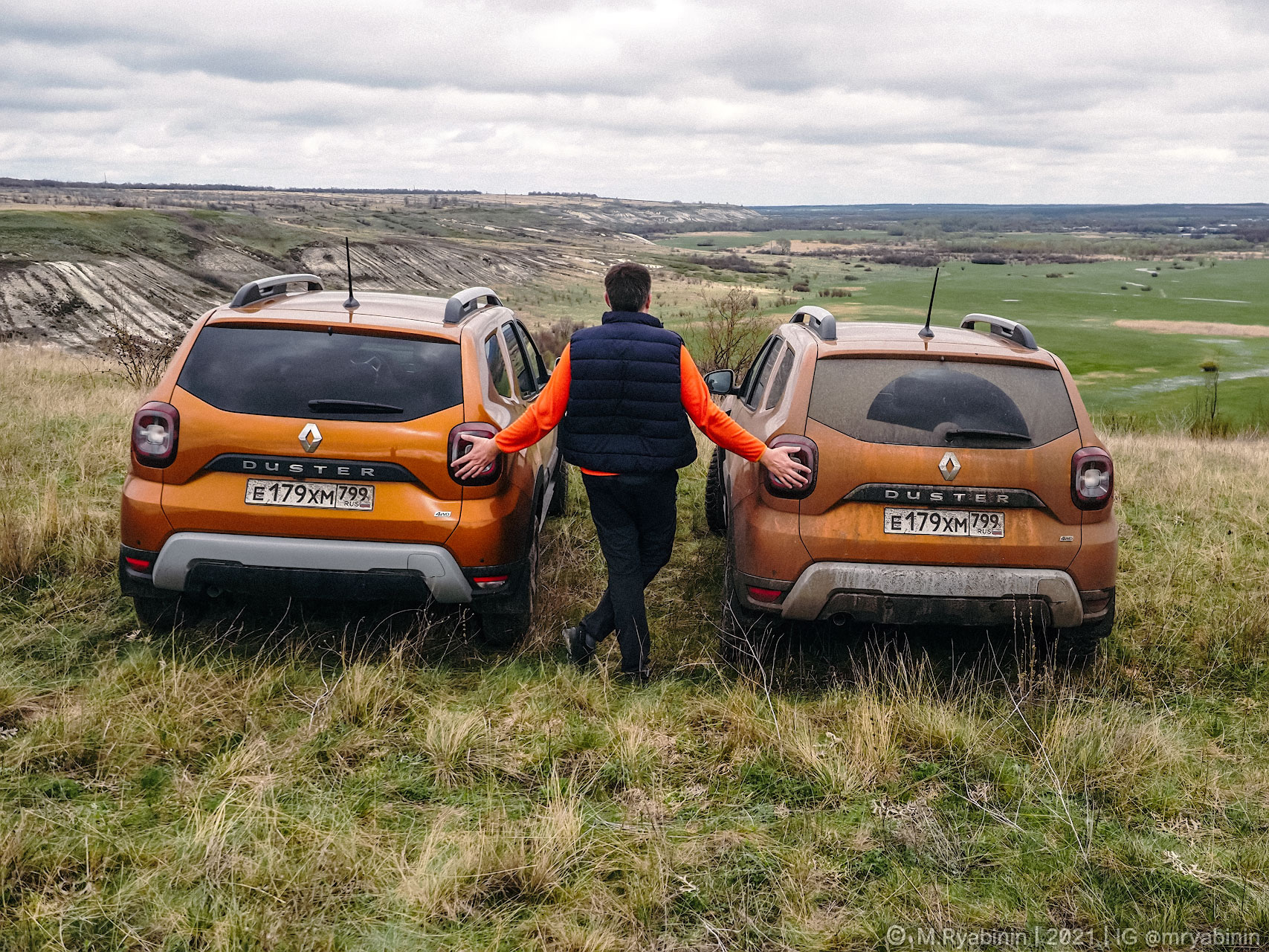 Путешествие по меловым горам на новом Renault Duster6