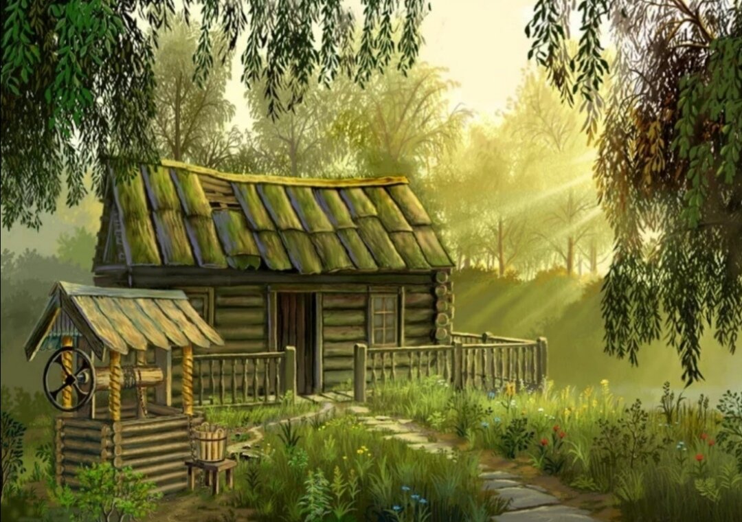 Одинокий домик. Таежная деревня в лесу. Жил был в лесной деревне. "лесная хижина подмосковье". Жил был в лесной деревне.