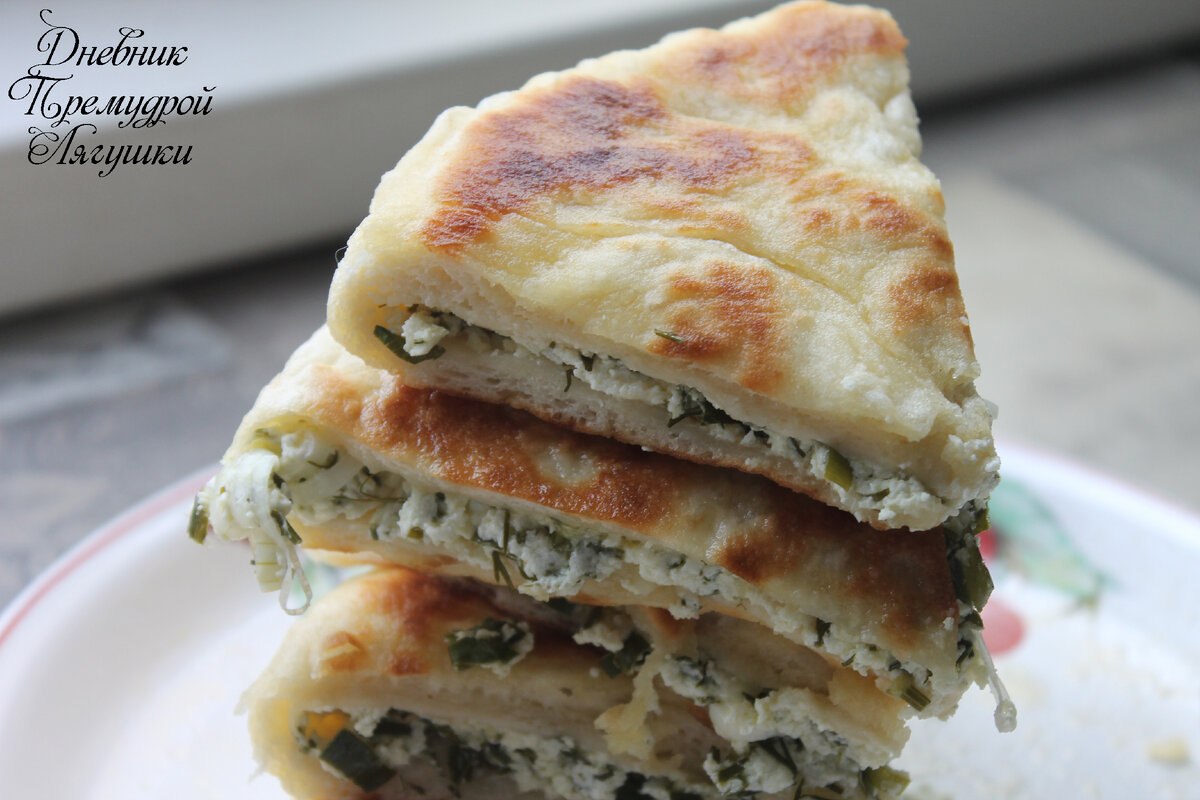 лепёшка в разрезе. фото автора