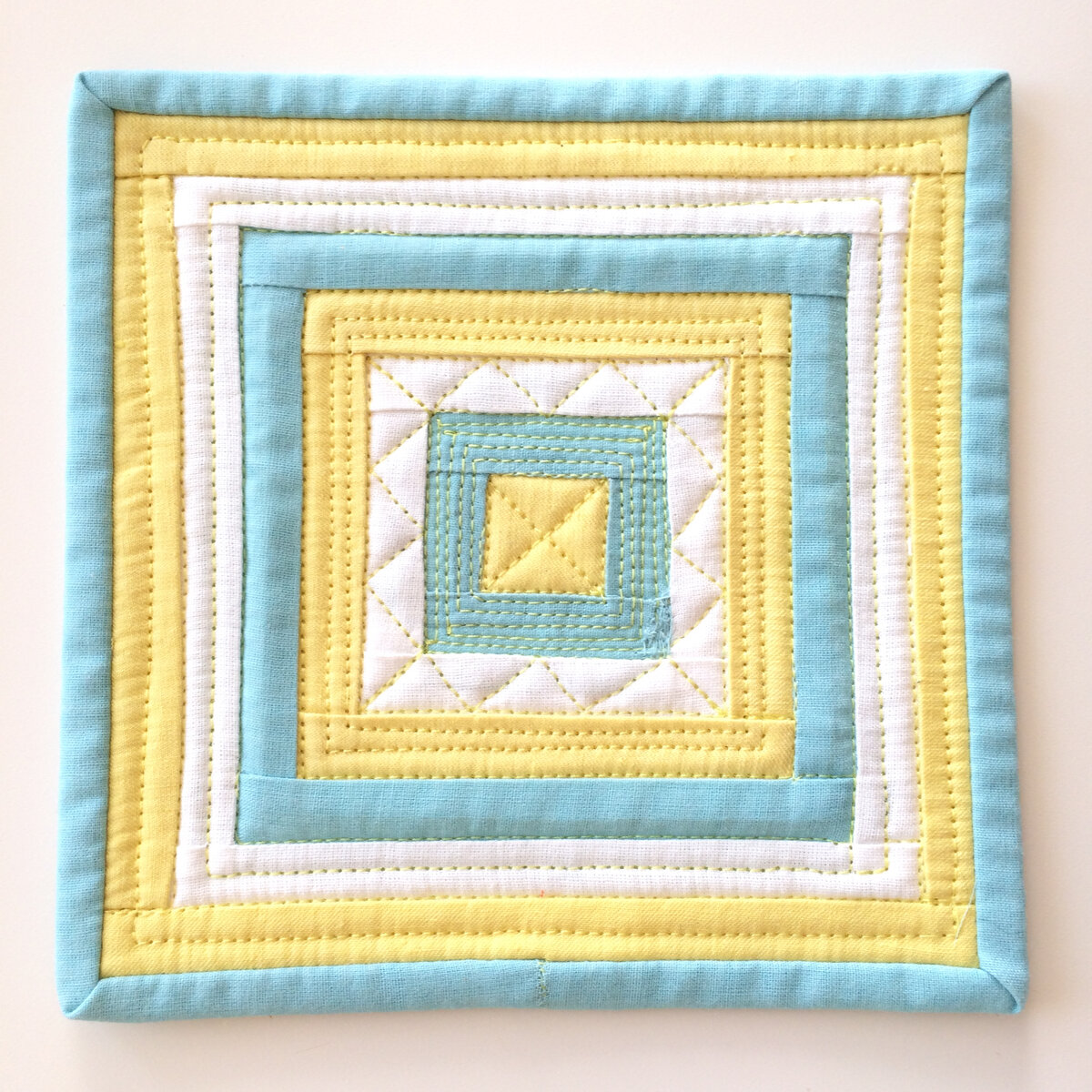 Миниквилт из заготовки