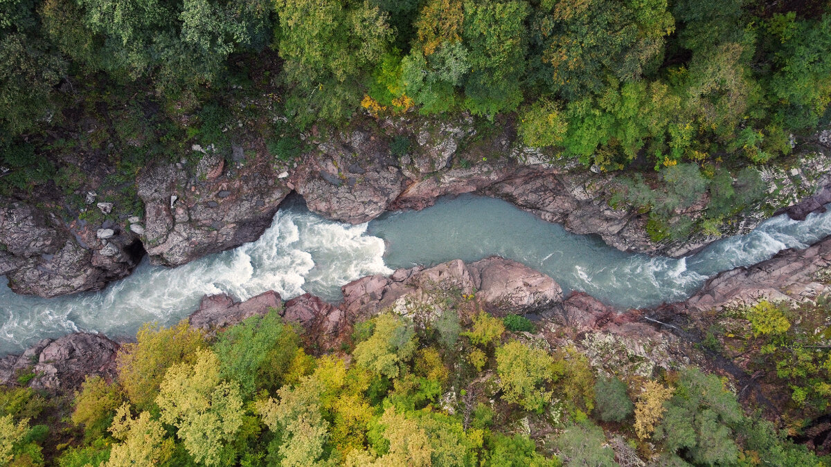 Гранитный каньон, Адыгея