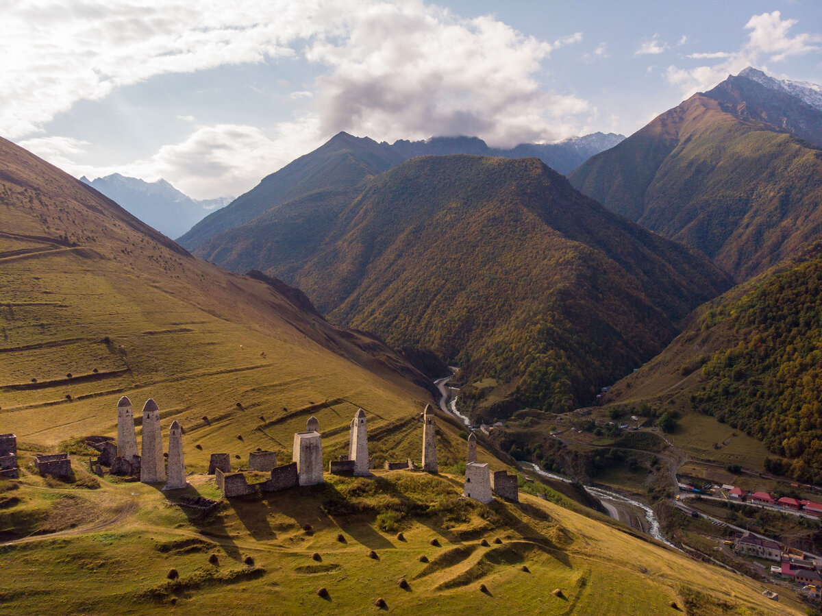 Башенный комплекс Эрзи в Республике Ингушетия
