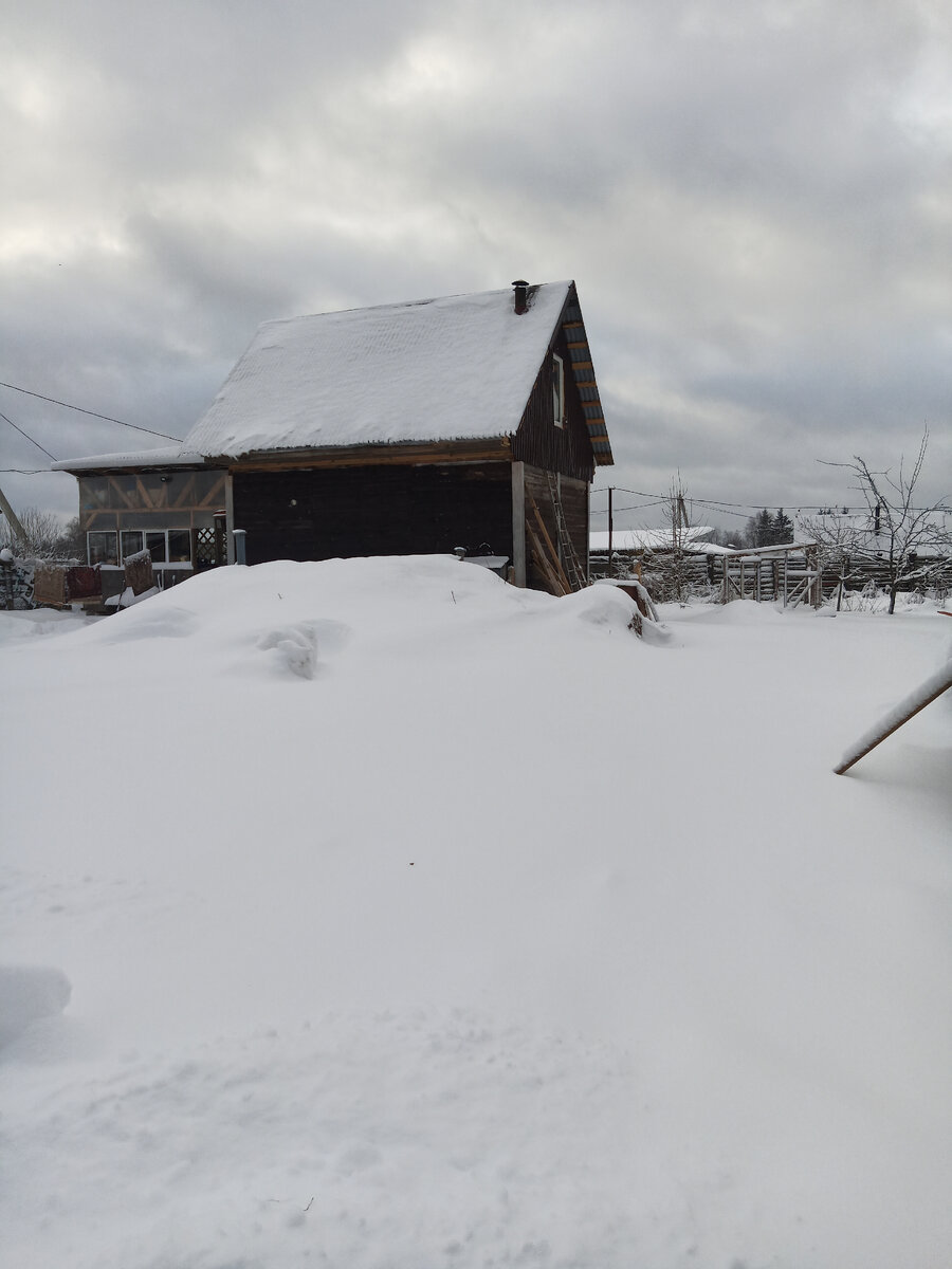 Домик зимой 2021