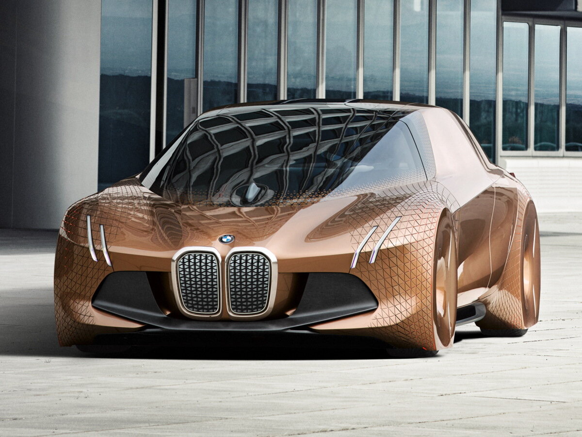 В каком году выйдет новая. BMW Vision 100. БМВ Вижен next 100. БМВ Vision m next 100. Концепт BMW Vision next 100.