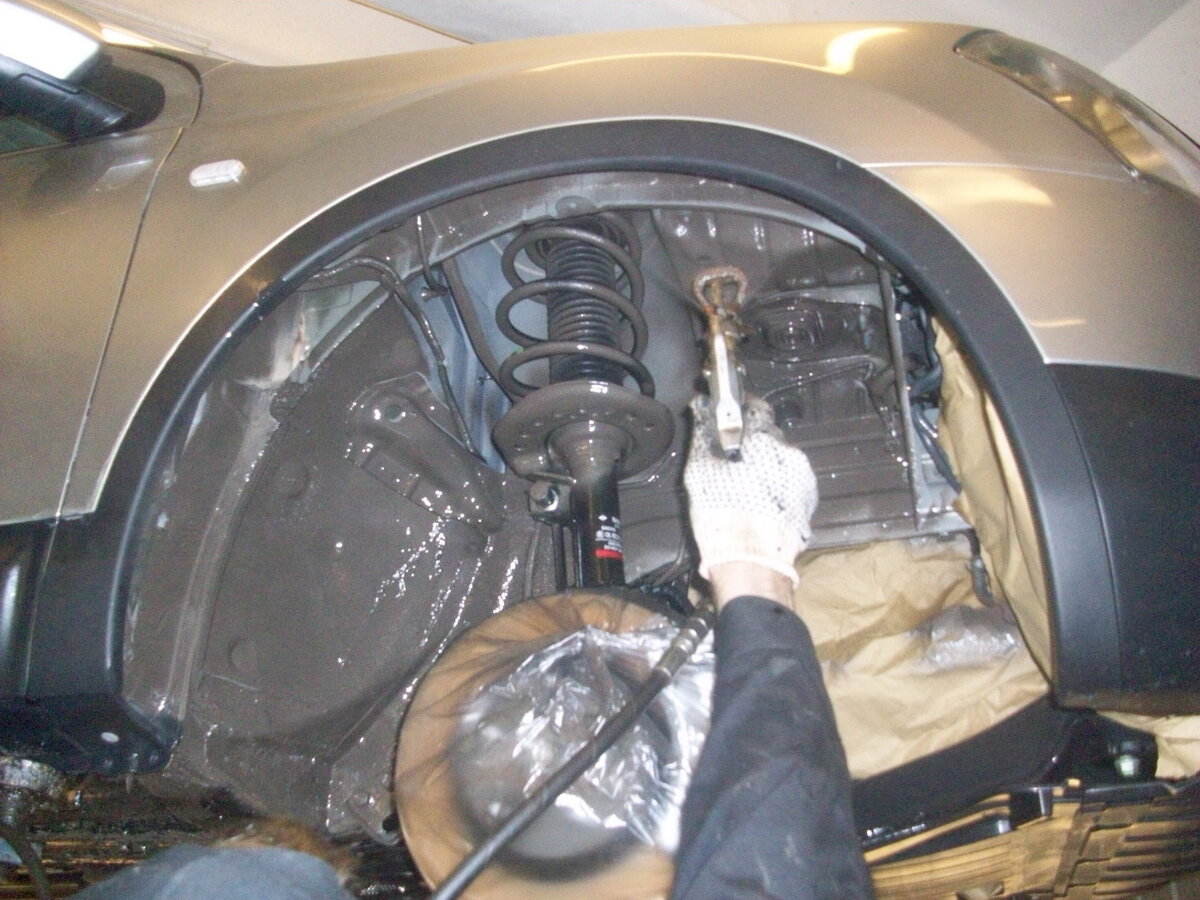 В экологичной линейке антикоров Noxudol имеюся препараты для днища и колесных арок…. (см. след. фото)