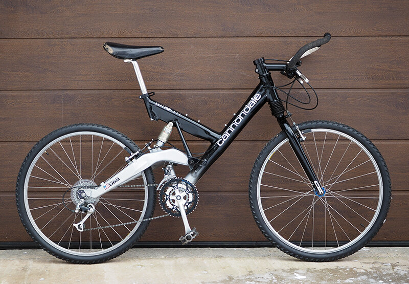 Cannondale Super V 2000 1994 года из коллекции Веломузея Андрея Мятиева.