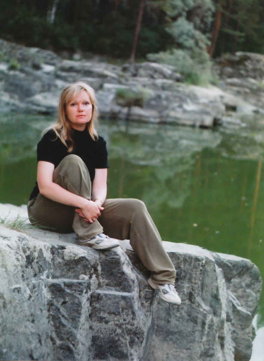 Ольга Шубина 2001 год, Алтай.