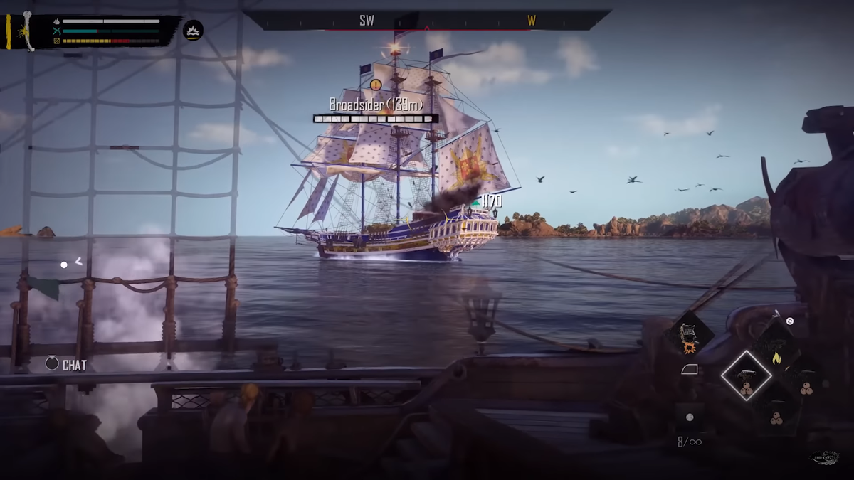 Фрагмент из игры.