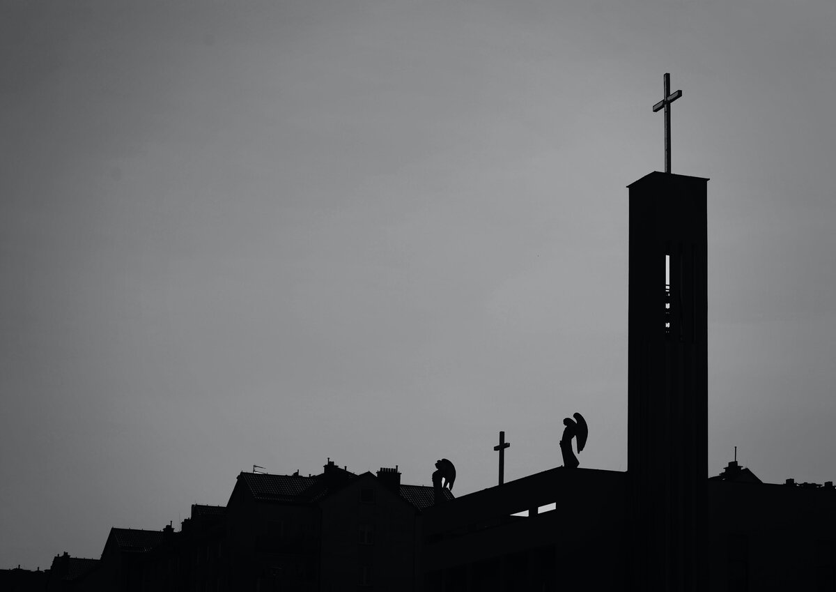 Photo by Jade: https://www.pexels.com/photo/silhouette-photo-of-cross-971515/