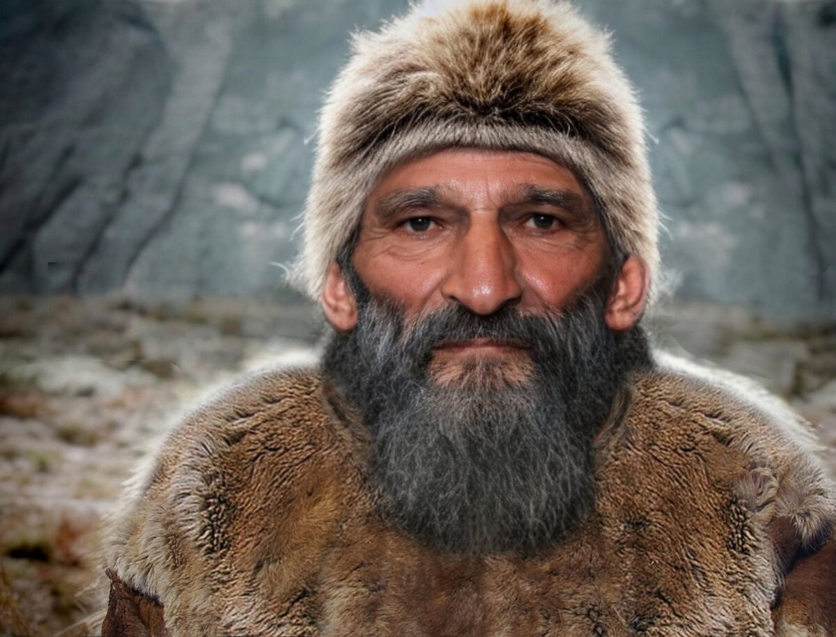 Реконструкция облика древних людей. Caucasian Hunter Gatherer. Шепот предков