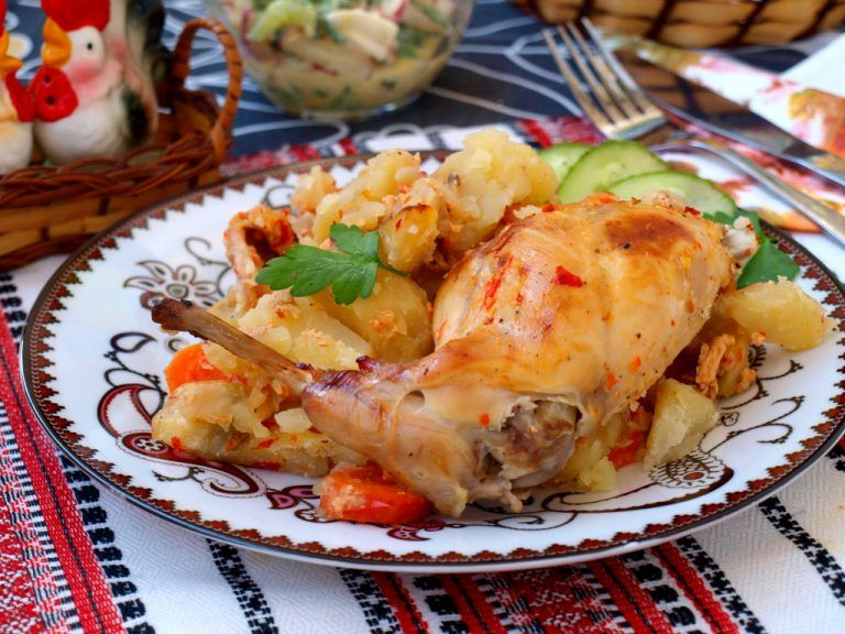 Тушеный кролик - рецепт 