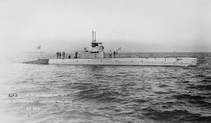 американская подводная лодка Н-1 (SS28, "СиВулф")