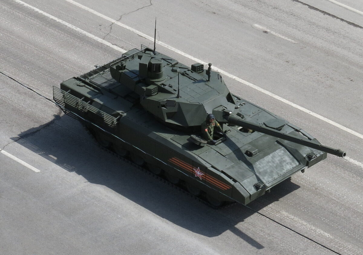 Прототип танка Т-14 Армата. Фото: Boevaya mashina
