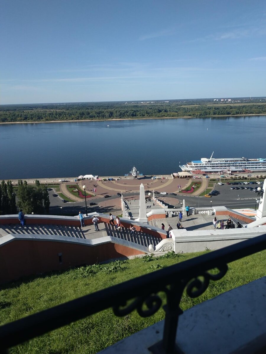  Нижний Новгород. Пристань , откуда отходят теплоходы.фото автора