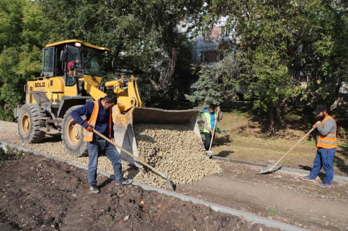   В Самаре продолжается ремонт тротуаров