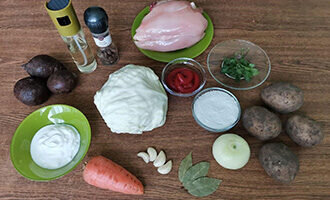 Подготавливаем все необходимые продукты