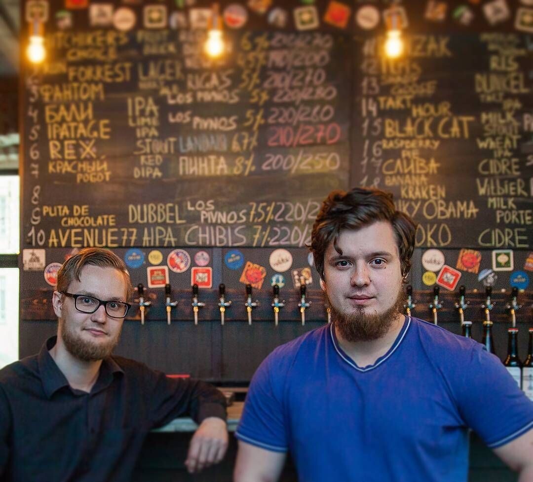 Паб Крафт Нуар, Москва, Садовая-Кудринская 32с2, 2017 год