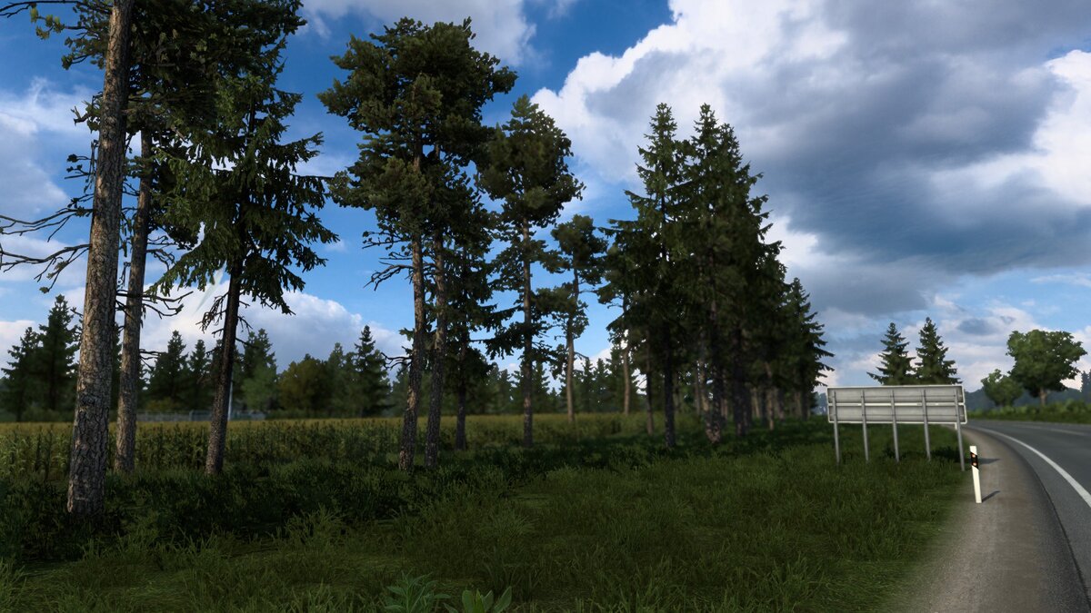 Где-то в Эстонии. А именно возле города Кунда.