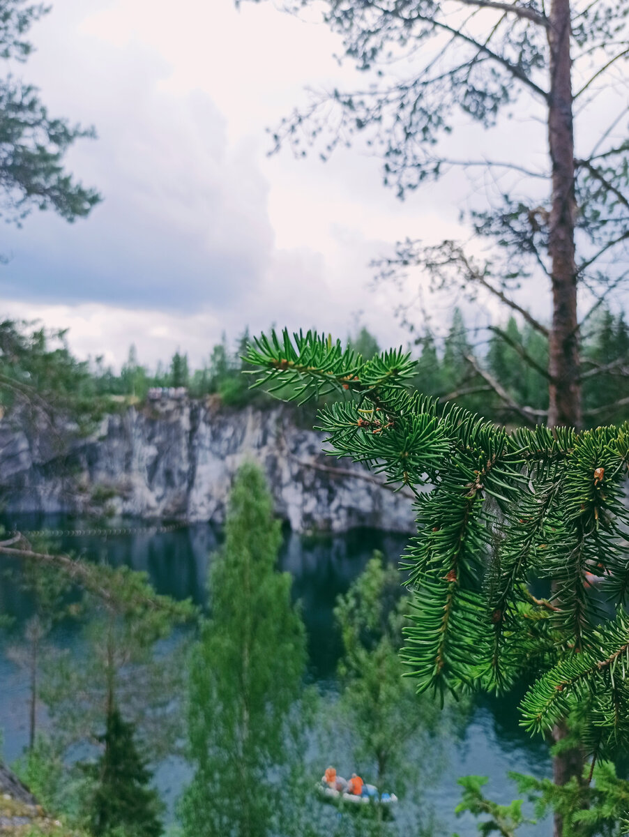 В горном парке Рускеала
