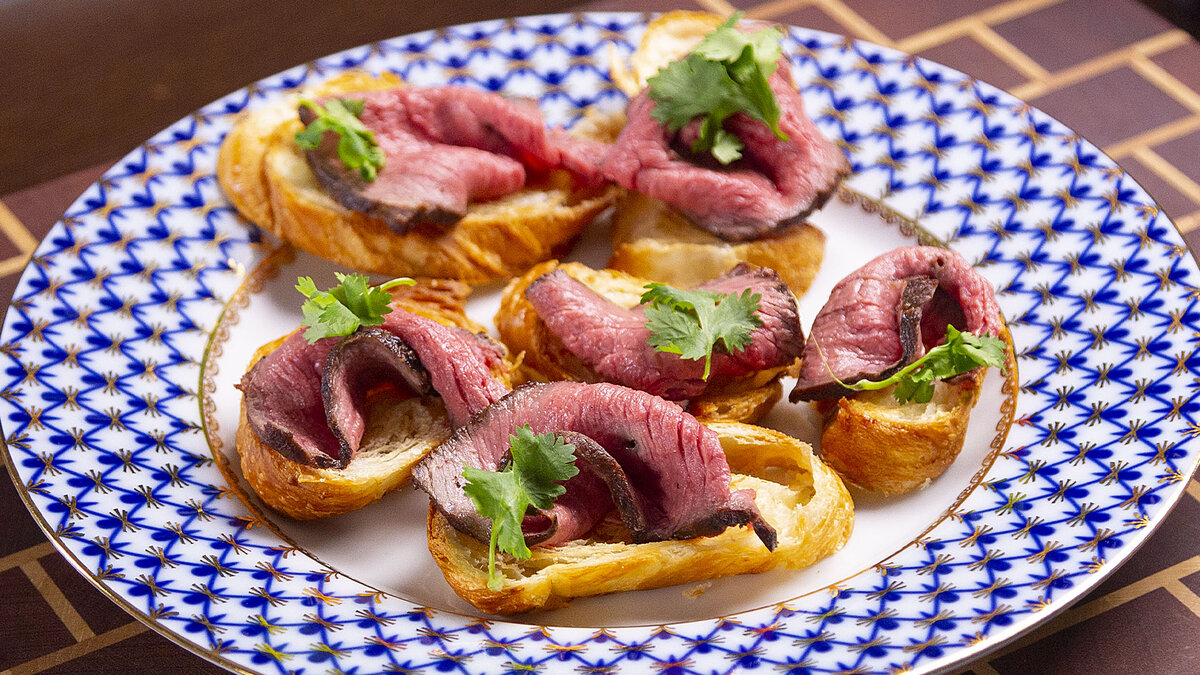 Маринованный ростбиф