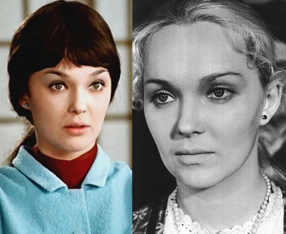 Наталья Гвоздикова в фильмах: «Большая перемена» и «Рождённые революцией».Фото Яндекс.Картинки.