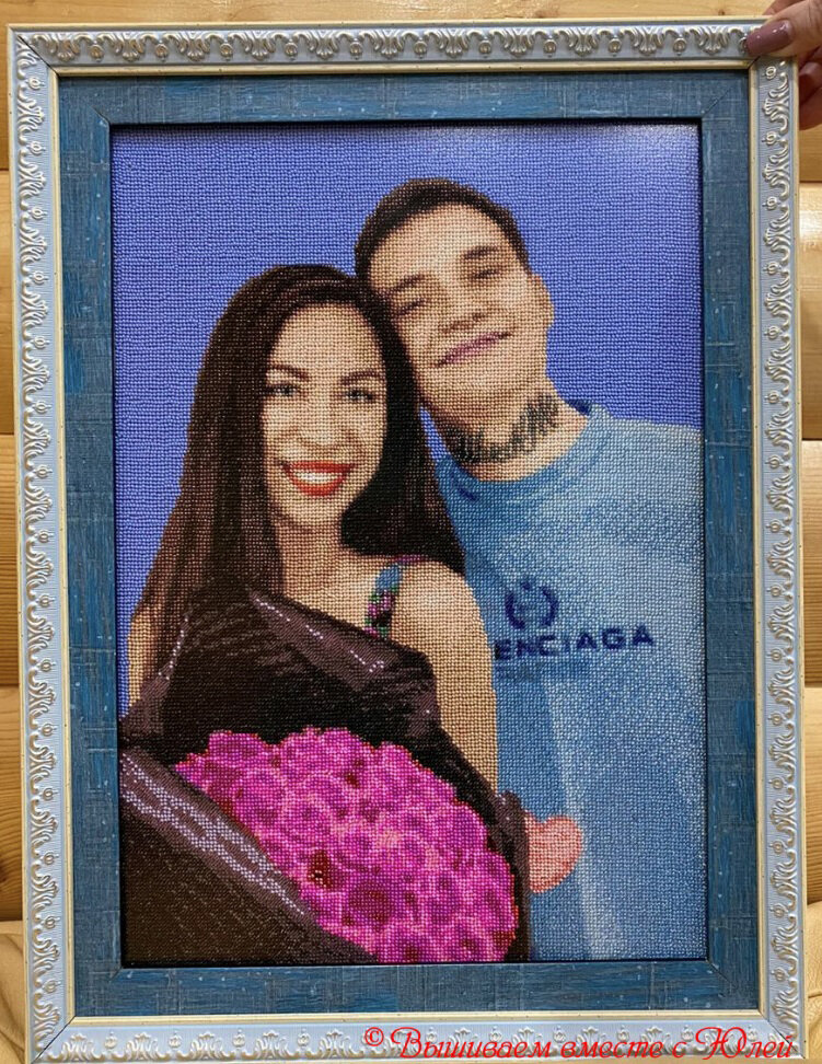 готовая вышивка