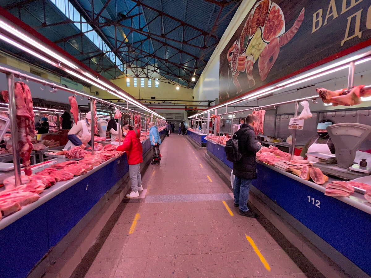 Чем меня удивил рынок мяса в Ростове-на-Дону? Показываю цены и товар ...