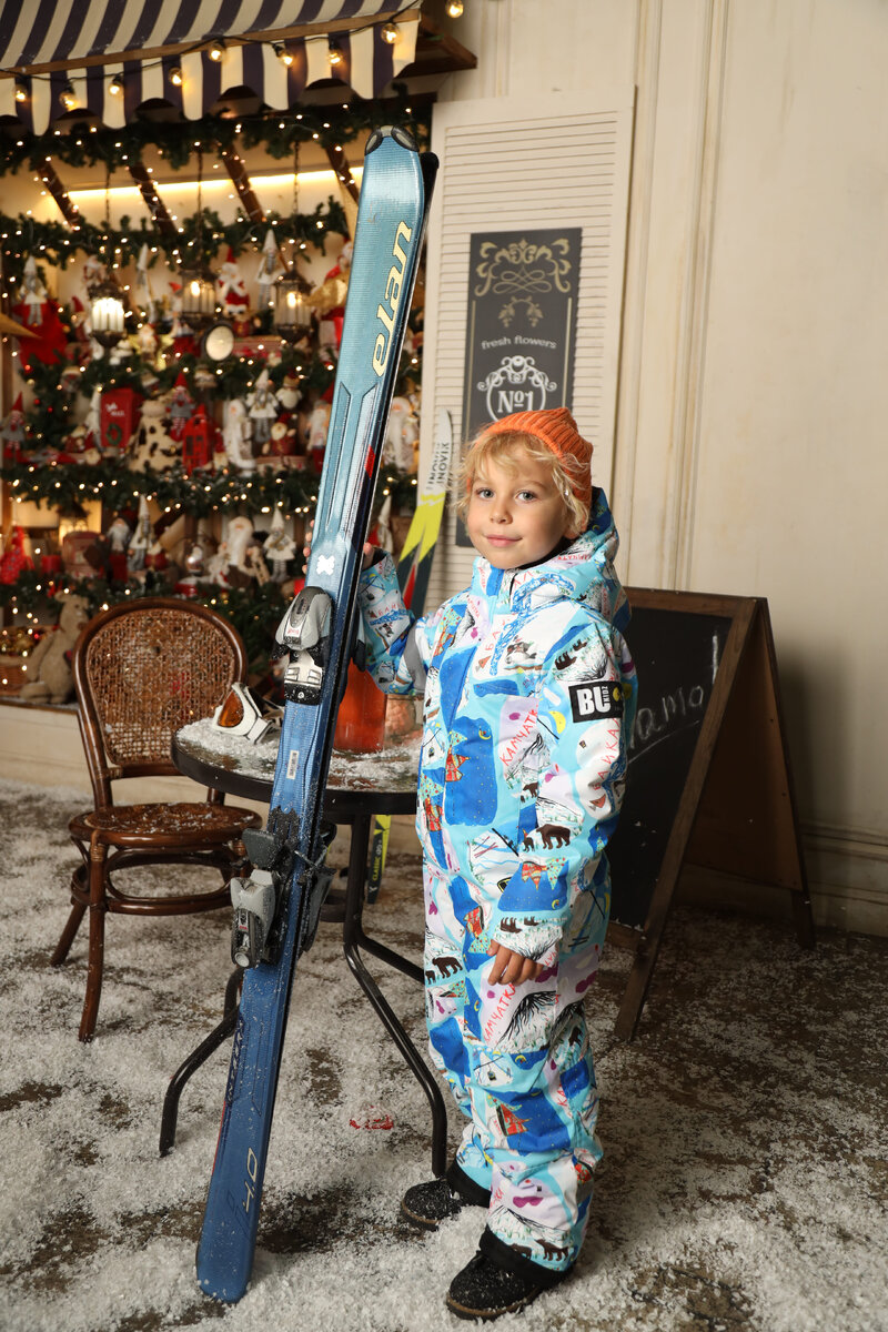 Комбинезон детский зимний из мембраны «Русская Зима» BUkidz