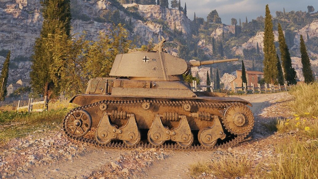 Скриншот из игры World of Tanks