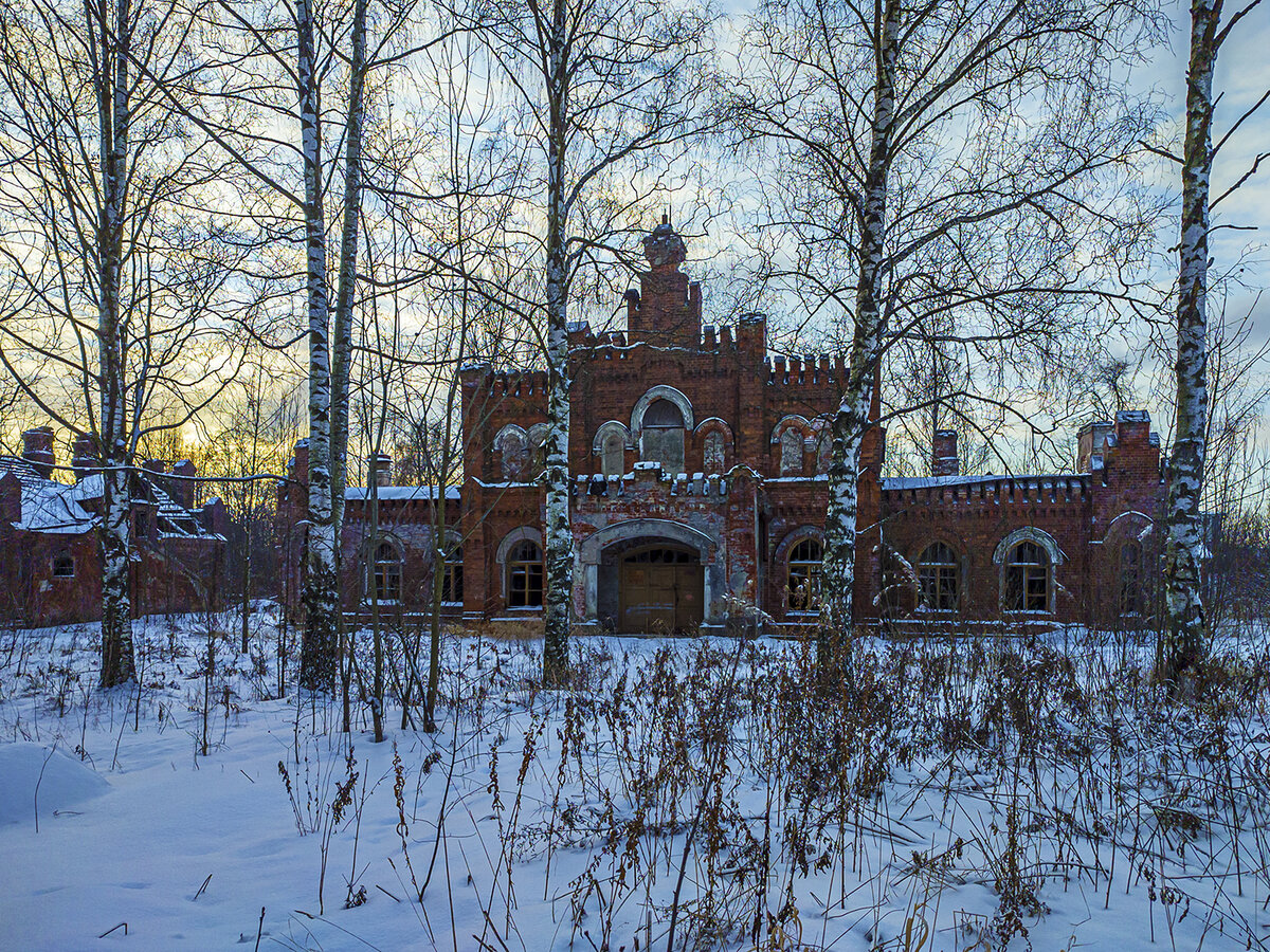 Постройки Орловского конного двора. Декабрь 2021 г. Фото: В.Кононов. Далее. Все фотографии сделаны автором в один день.